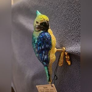 Old World Christmas PARROT Ornament